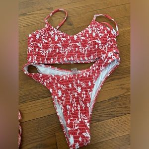 floral bikini set